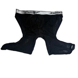 SHIONF Men's Black Mesh Athletic Performance Boxer Briefs 2XL